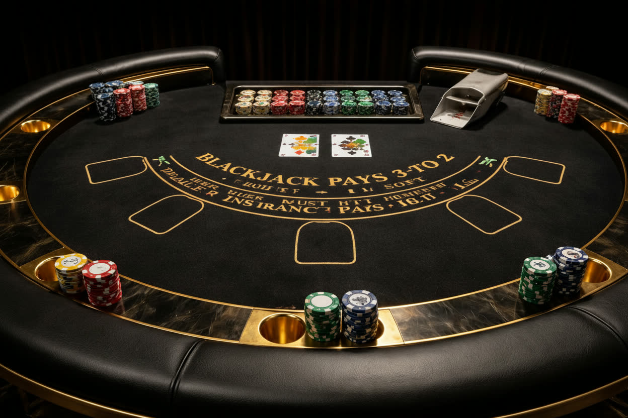 Blackjack table rental for casino parties in Huntsville Alabama