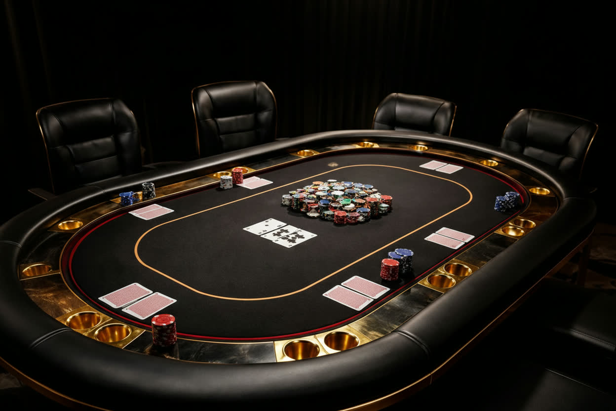Poker table rental for casino parties in Huntsville Alabama